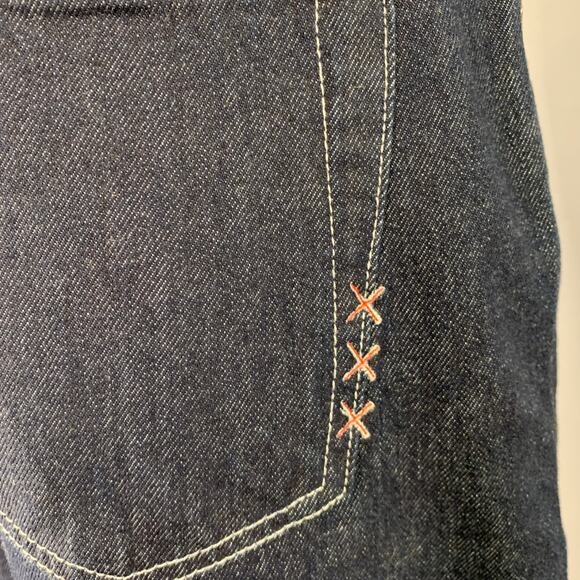 SCOTCH AND SODA 33 The Vert Blue Indigo Contrast Stitch Organic Cotton Jeans - Picture 3 of 10